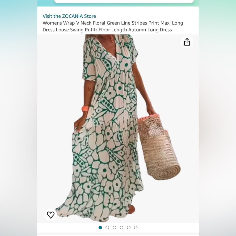 Summer maxi dress
